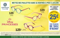 Lunettes Disney Princesses - Résine pailletée
