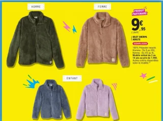 Gilet sherpa adulte Complices