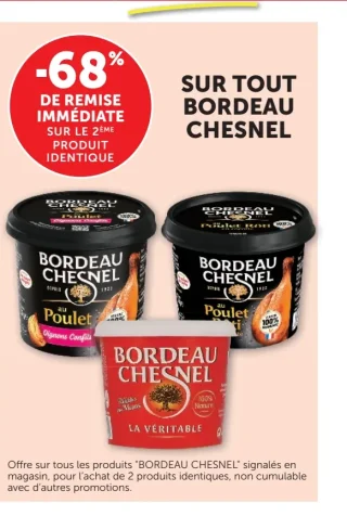 Rillettes Bordeau Chesnel (Poulet Oignons Confits, Poulet Rôti ou La Véritable)