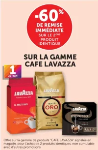SUR LA GAMME CAFE LAVAZZA