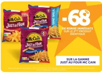 Gamme Just au Four McCain