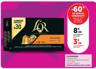 L'OR ESPRESSO capsules de café
