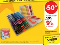 60 feutres acryliques