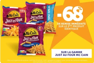 Gamme Just au Four McCain
