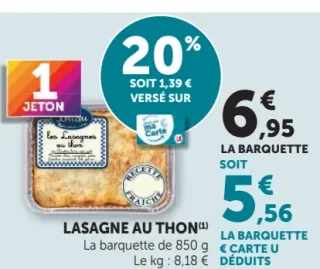 Lasagne au thon