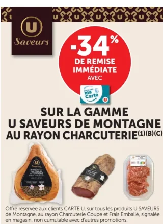 Gamme U Saveurs de Montagne
