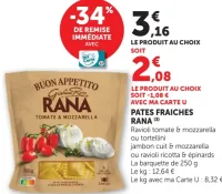 Pates fraiches Giovanni Rana