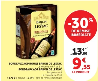 Bordeaux AOP Rouge Baron de Lestac