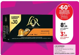 L'OR ESPRESSO Café en capsules