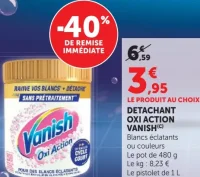 Détachant Oxi Action Vanish