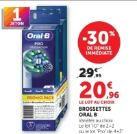 Brossettes Oral B