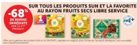 Produits fruits secs Sun et La Favorite