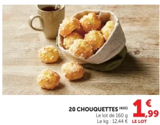 20 Chouquettes
