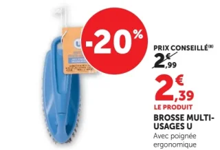 Brosse multi-usages U