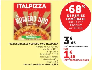 Pizza Surgelée Numero Uno Italpizza