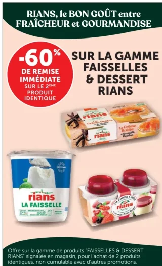 Faisselles & Dessert Rians