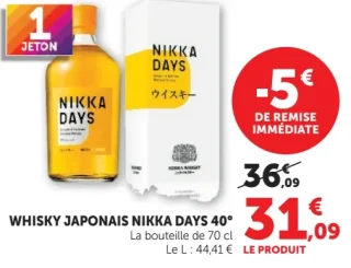 Whisky Japonais Nikka Days 40°
