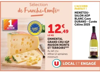 Emmental Grand Cru IGP Maison Monts et Terroirs
