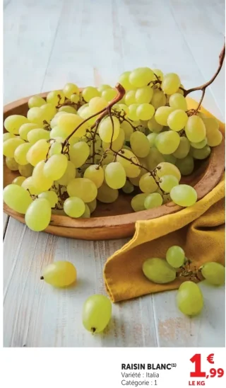 Raisin Blanc Italia