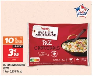 Riz cantonais surgelé 