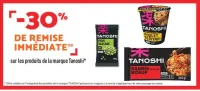 Sur les produits de la marque tanoshi