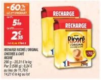 Recharge  l'original chicorée & café
