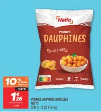 Pommes dauphines surgelées 