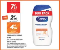 Crème douche surgras