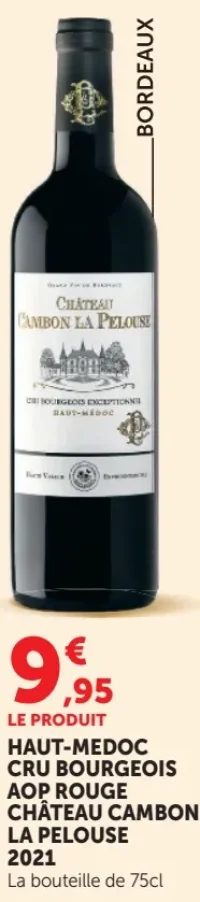 Château Cambon La Pelouse Haut-Médoc Cru Bourgeois AOP Rouge 2021