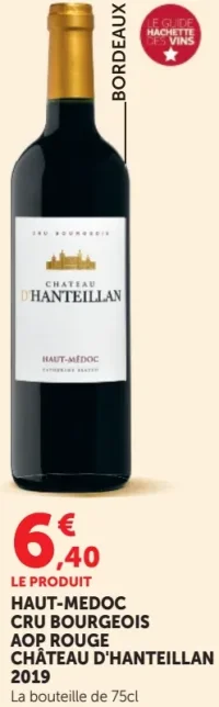 Château d'Hanteillan Haut-Médoc Cru Bourgeois AOP Rouge 2019