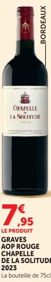 Graves AOP Rouge Chapelle de la Solitude 2023