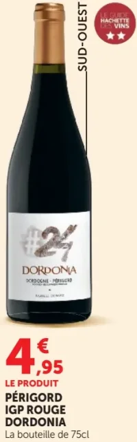 PÉRIGORD IGP ROUGE DORDONIA