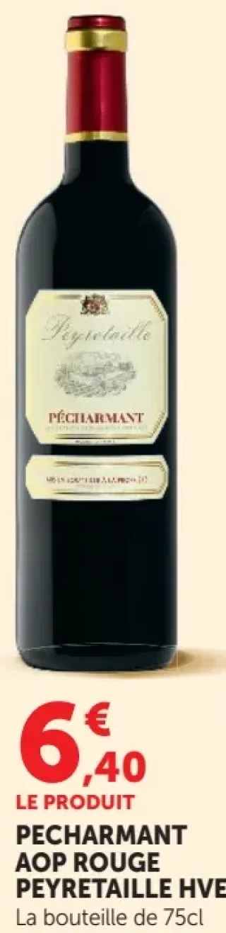 Pecharmant AOP Rouge Peyretaille HVE3
