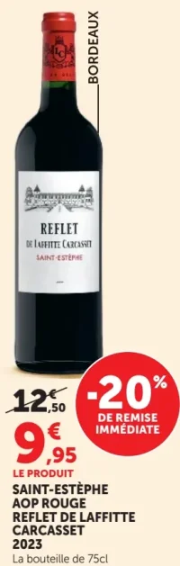 SAINT-ESTÈPHE AOP ROUGE REFLET DE LAFFITTE CARCASSET 2023