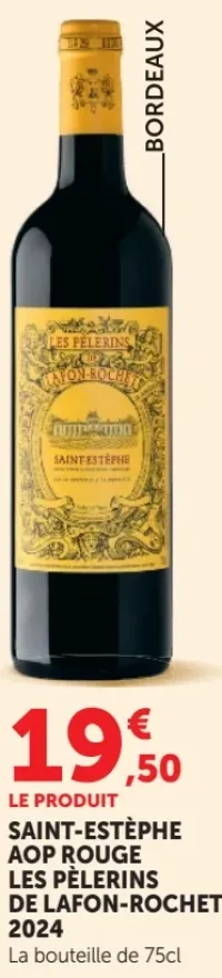 SAINT-ESTÈPHE AOP ROUGE LES PÈLERINS DE LAFON-ROCHET 2024