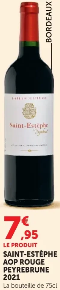 SAINT-ESTÈPHE AOP ROUGE PEYREBRUNE 2021