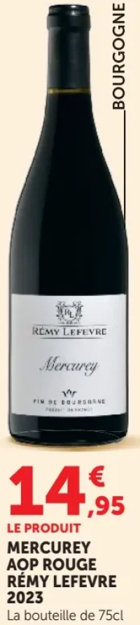 MERCUREY AOP ROUGE RÉMY LEFEVRE 2023