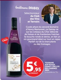 TOURAINE AOP ROUGE GAMAY L'ENCLOS DES CHARMES 2024