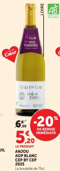 ANJOU AOP BLANC CEP BY CEP 2025