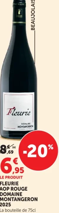 Fleurie AOP Rouge Domaine Montangeron 2025