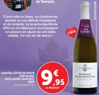 Guillaume Cruchot Hautes-Côtes de Nuits AOP Blanc 2025