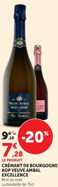 CRÉMANT DE BOURGOGNE AOP VEUVE AMBAL EXCELLENCE