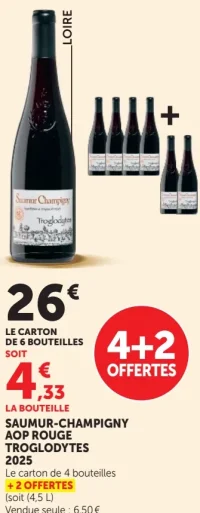 Saumur-Champigny AOP Rouge Troglodytes 2025