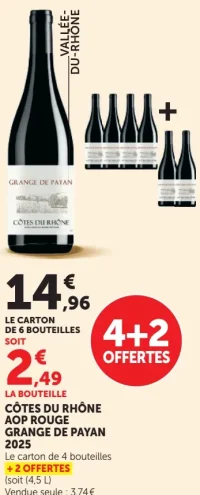 Côtes du Rhône AOP Rouge Grange de Payan 2025