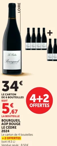 Bourgueil AOP Rouge Le Cèdre 2024
