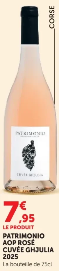 Patrimonio AOP Rosé Cuvée Ghjulia 2025