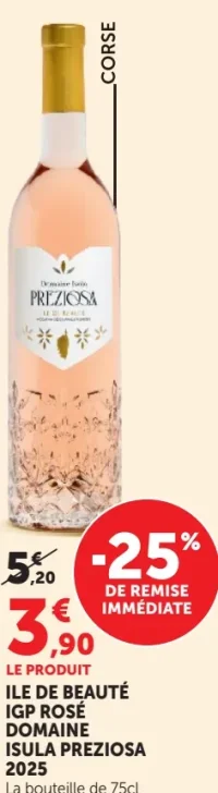 Ile de Beauté IGP Rosé Domaine Isula Preziosa 2025