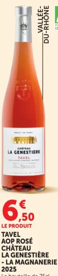 Tavel AOP Rosé Château La Genestière - La Magnanerie 2023