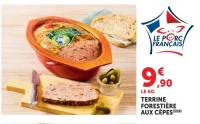 Terrine forestière aux cèpes