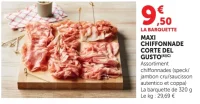 Maxi chiffonnade Corte del Gusto